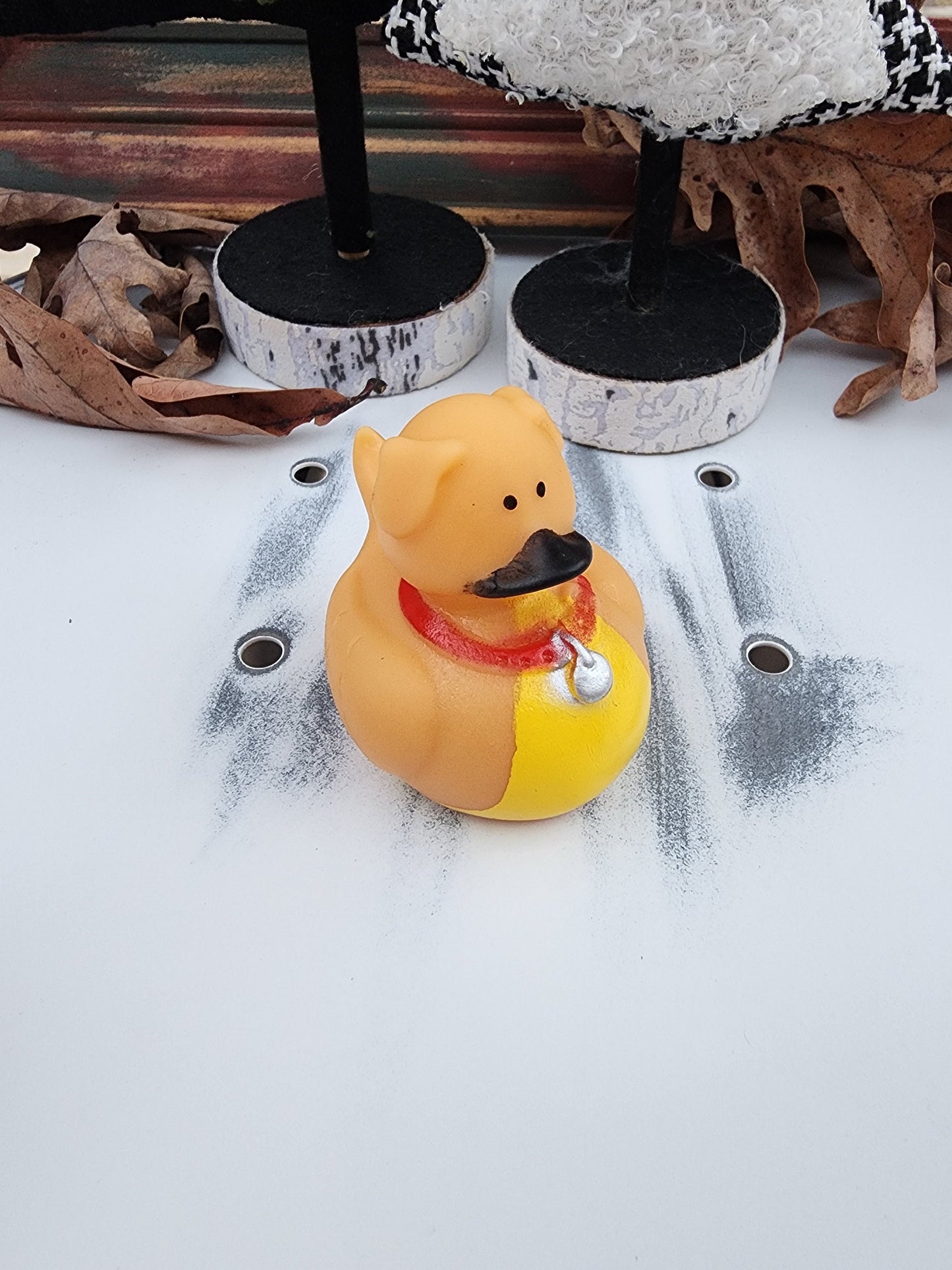 Puppy Dog Rubber Ducks | Cute Novelty Gifts | Dog Lover | Office Desk Toy | Gift for Friend | Animal Gift | Individual | Pack of 3