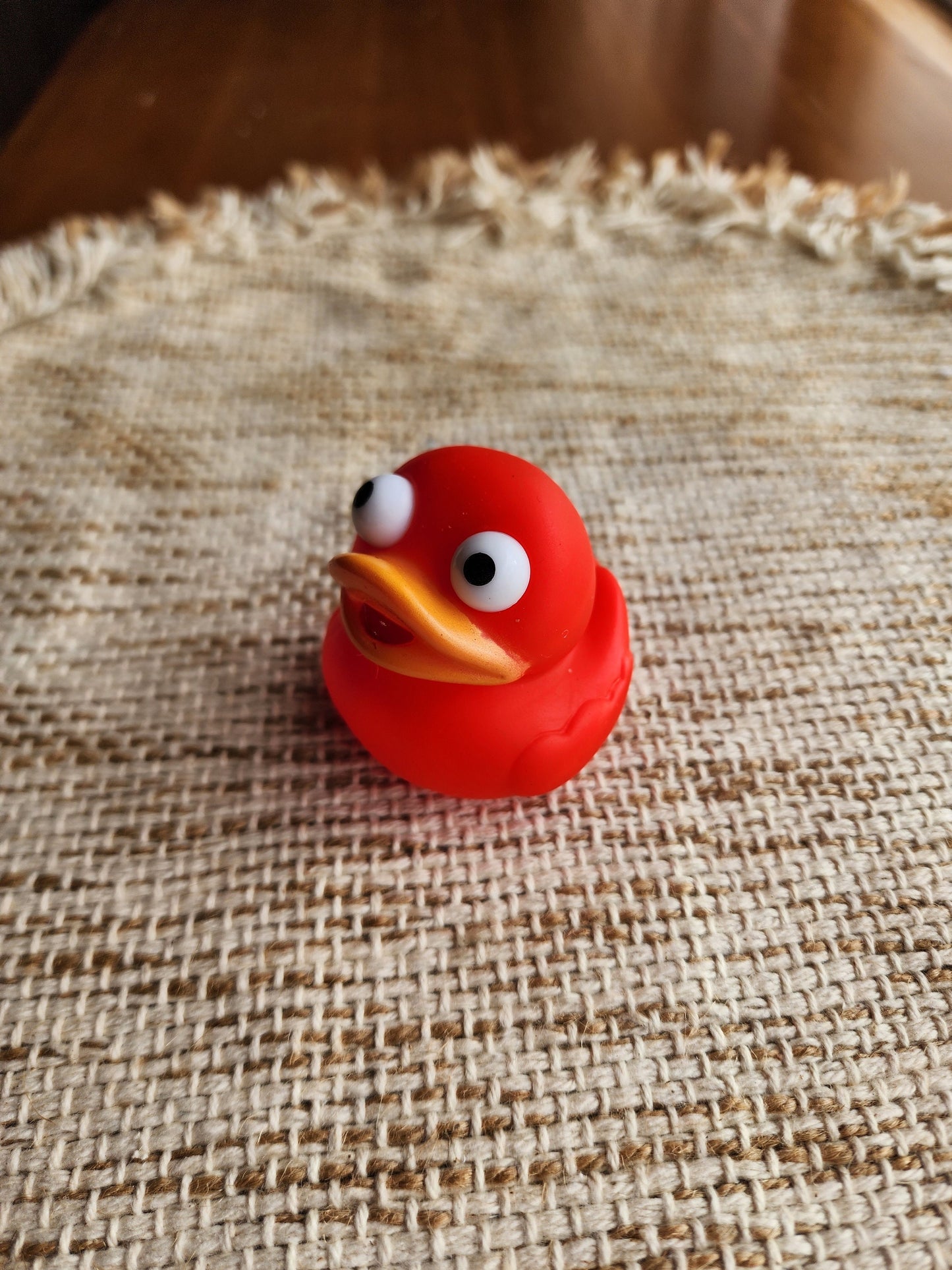 Red Themed Rubber Duck Ducks - Individuals or Pack of 3