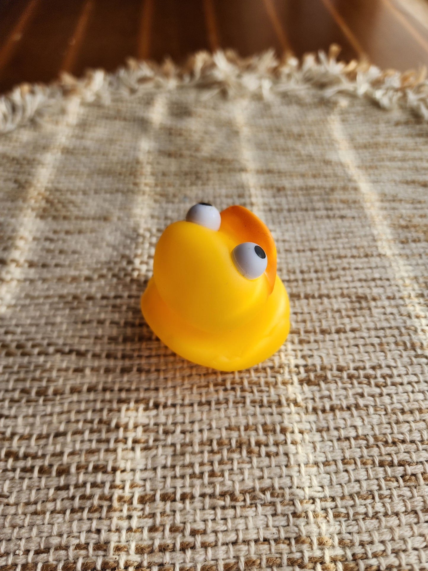 Yellow Rubber Duck | Cute Novelty Gift | Bright Colors | Gift for Friend | Office Desk Toy | Individual Item | Pack of 3