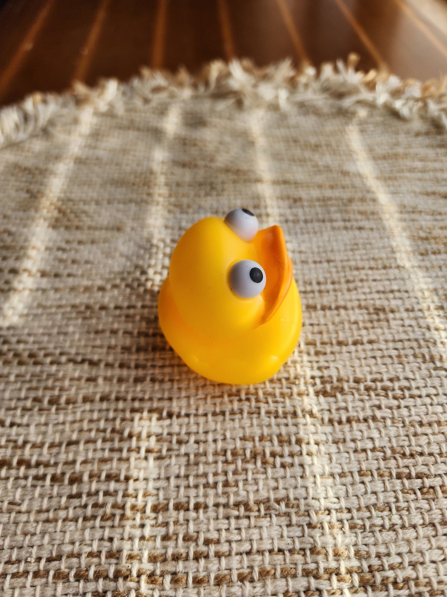 Yellow Rubber Duck | Cute Novelty Gift | Bright Colors | Gift for Friend | Office Desk Toy | Individual Item | Pack of 3