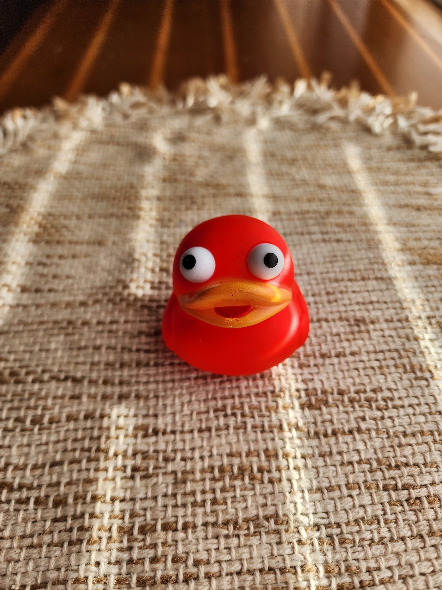 Red Themed Rubber Duck Ducks - Individuals or Pack of 3