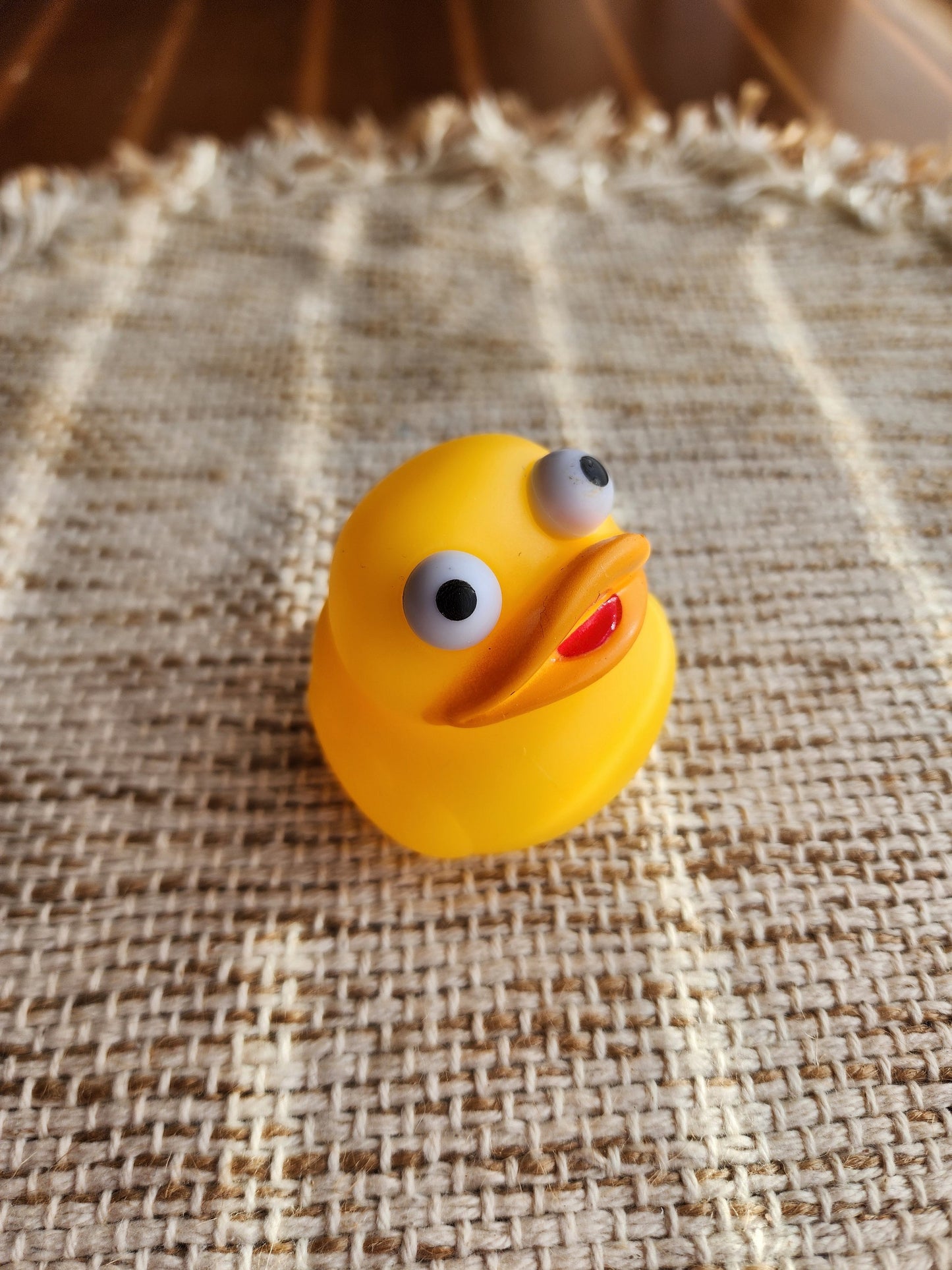 Yellow Rubber Duck | Cute Novelty Gift | Bright Colors | Gift for Friend | Office Desk Toy | Individual Item | Pack of 3