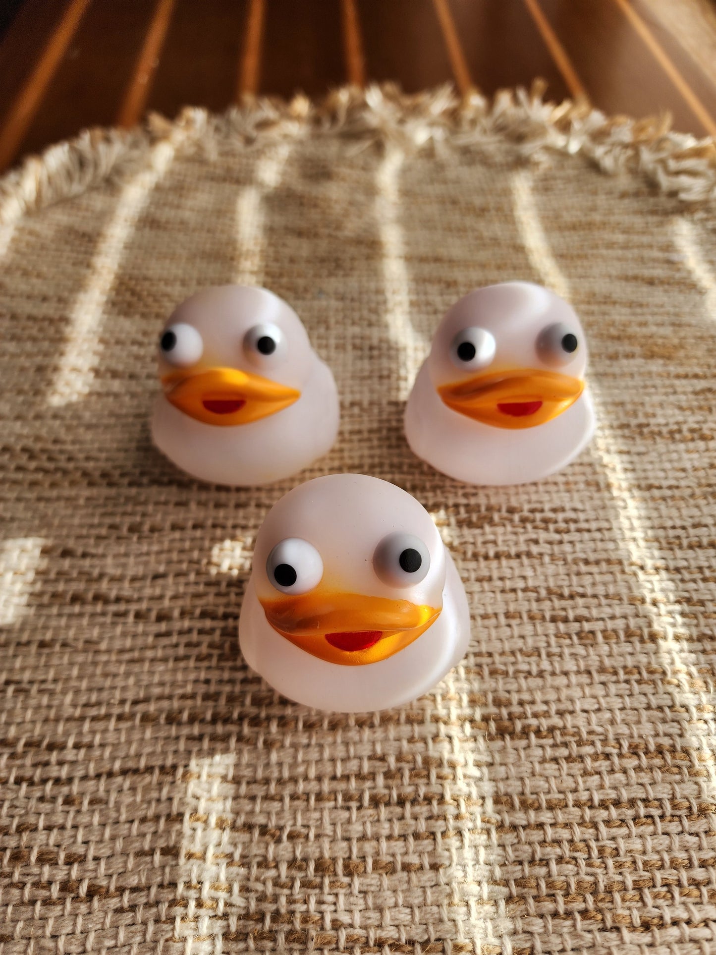 White Themed Rubber Duck Ducks - Individuals or Pack of 3