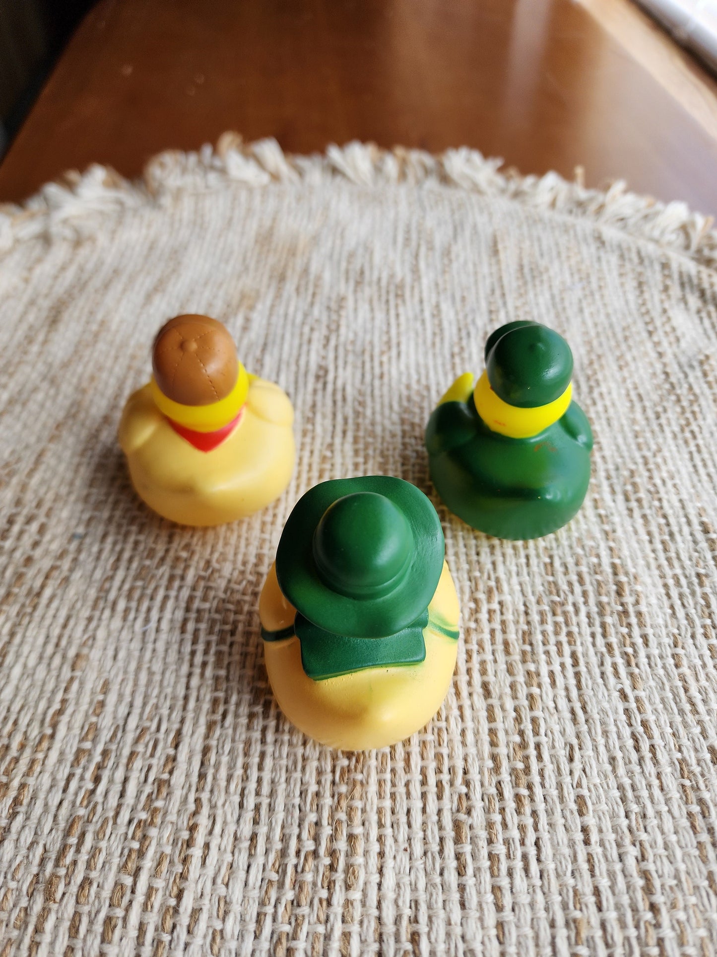 Camping Rubber Ducks | Cute Novelty Gift | Hiking Lover | Gift for Friend | Office Desk Toy | Individual Item | Pack of 3