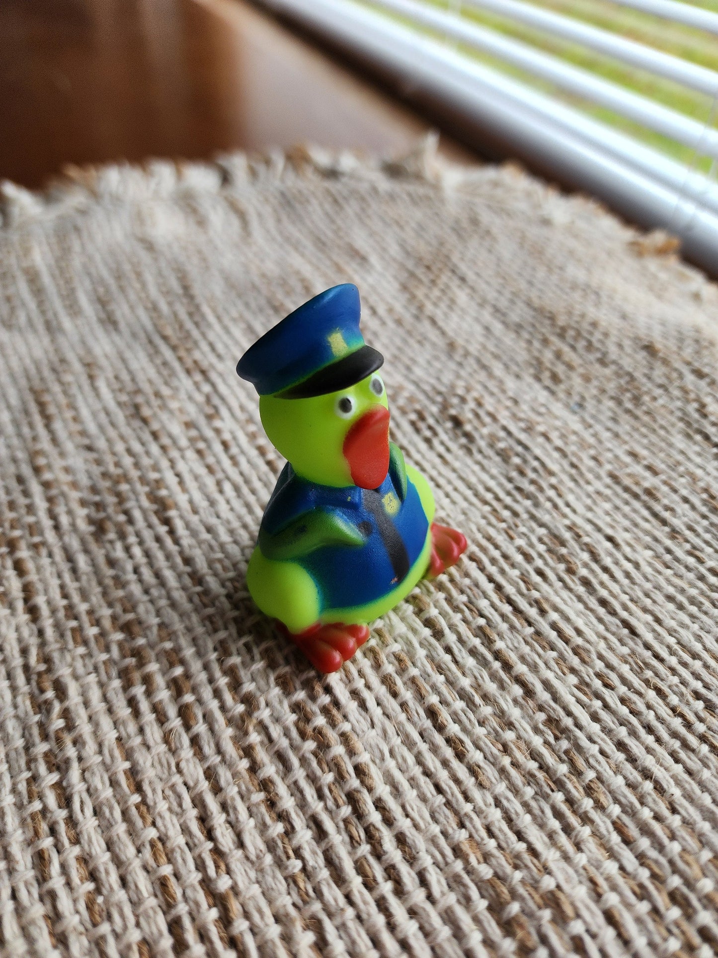 Police Funny Rubber Chicken Themed Green Rubber Chicken Chickens Rubber Duck Ducks - Green Blue Black - Individual