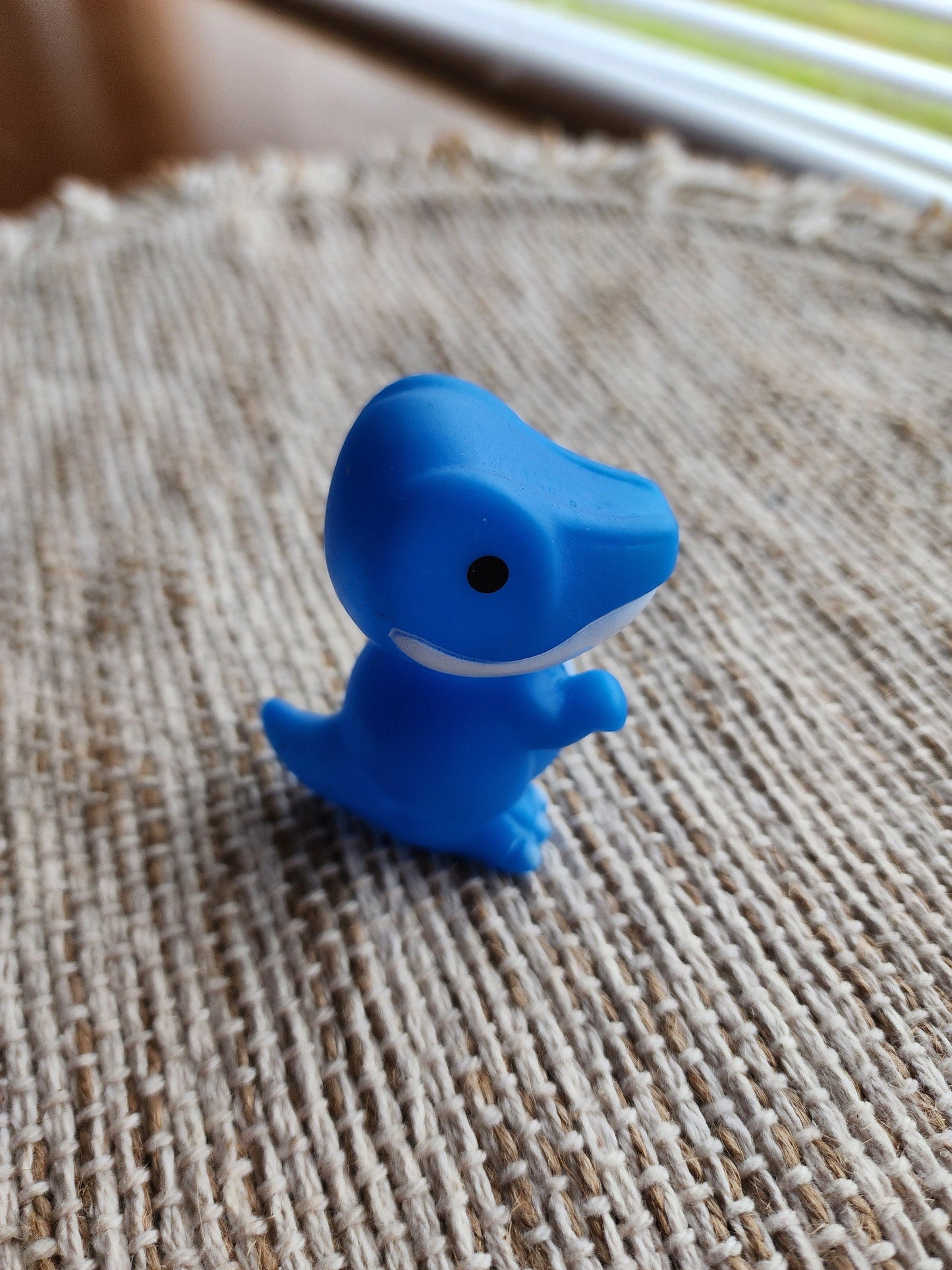 T-Rex Dinosaur Themed Blue Rubber Figure Rubber Animal Animals Rubber Duck Ducks - Blue White Black - Individual