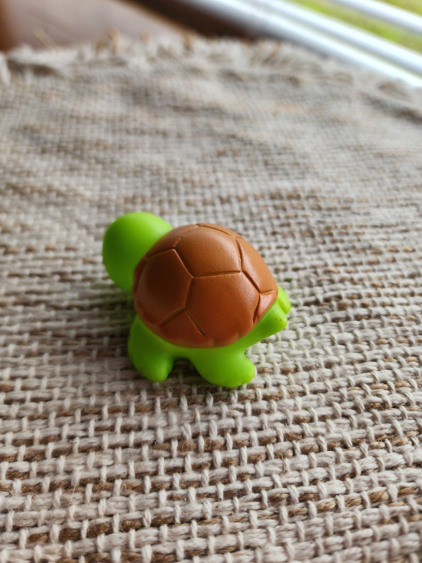 Turtle Sea Ocean Animal Themed Green Rubber Figure Rubber Animal Animals Rubber Duck Ducks - Green Brown Black - Individual