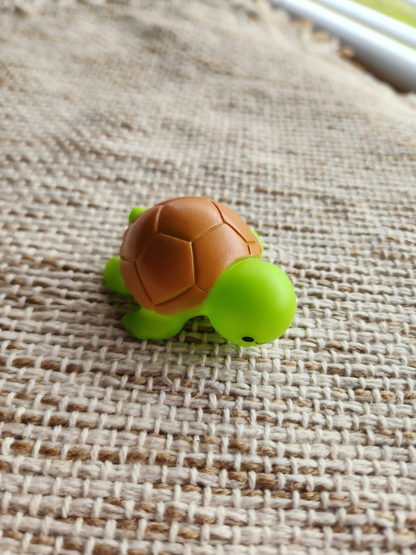 Turtle Sea Ocean Animal Themed Green Rubber Figure Rubber Animal Animals Rubber Duck Ducks - Green Brown Black - Individual