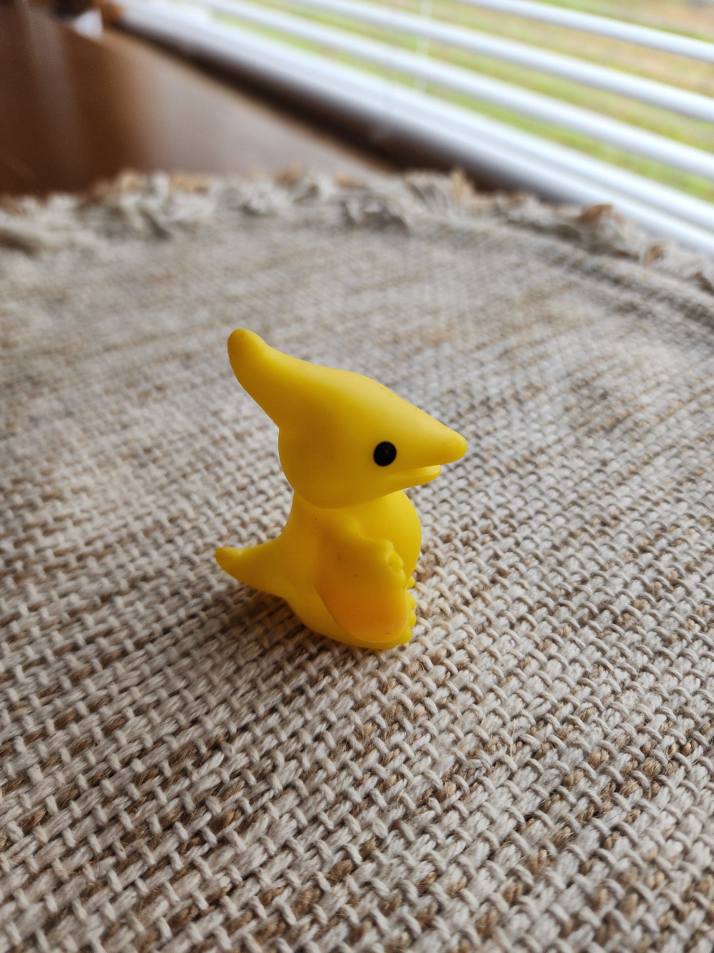 Pterodactyl Dinosaur Themed Yellow Rubber Figure Rubber Animal Animals Rubber Duck Ducks - Yellow Orange Black - Individual