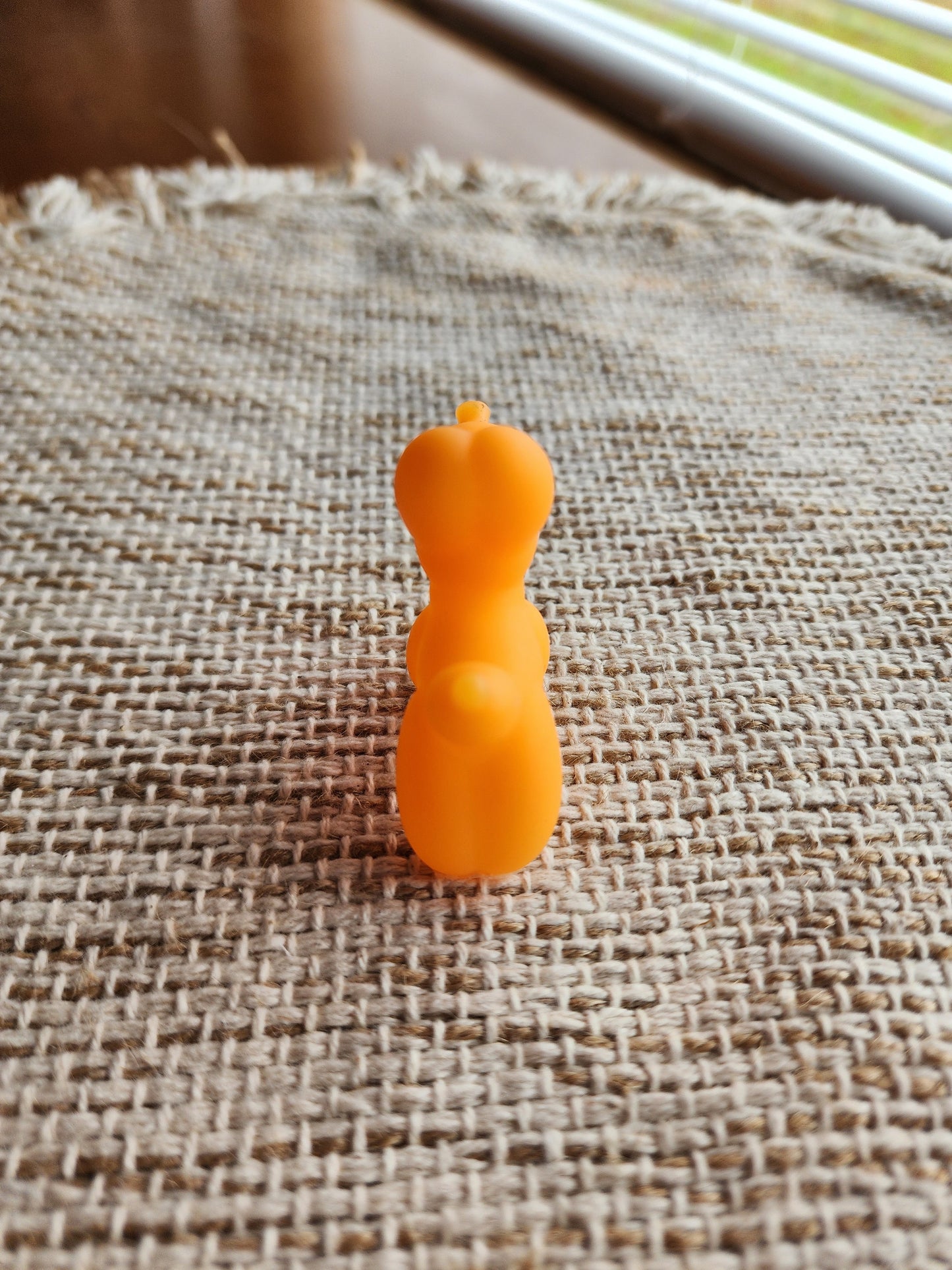 Balloon Dog Cute Rubber Balloon Dog Themed Orange Rubber Dog Dogs Rubber Duck Ducks - Orange - Individual