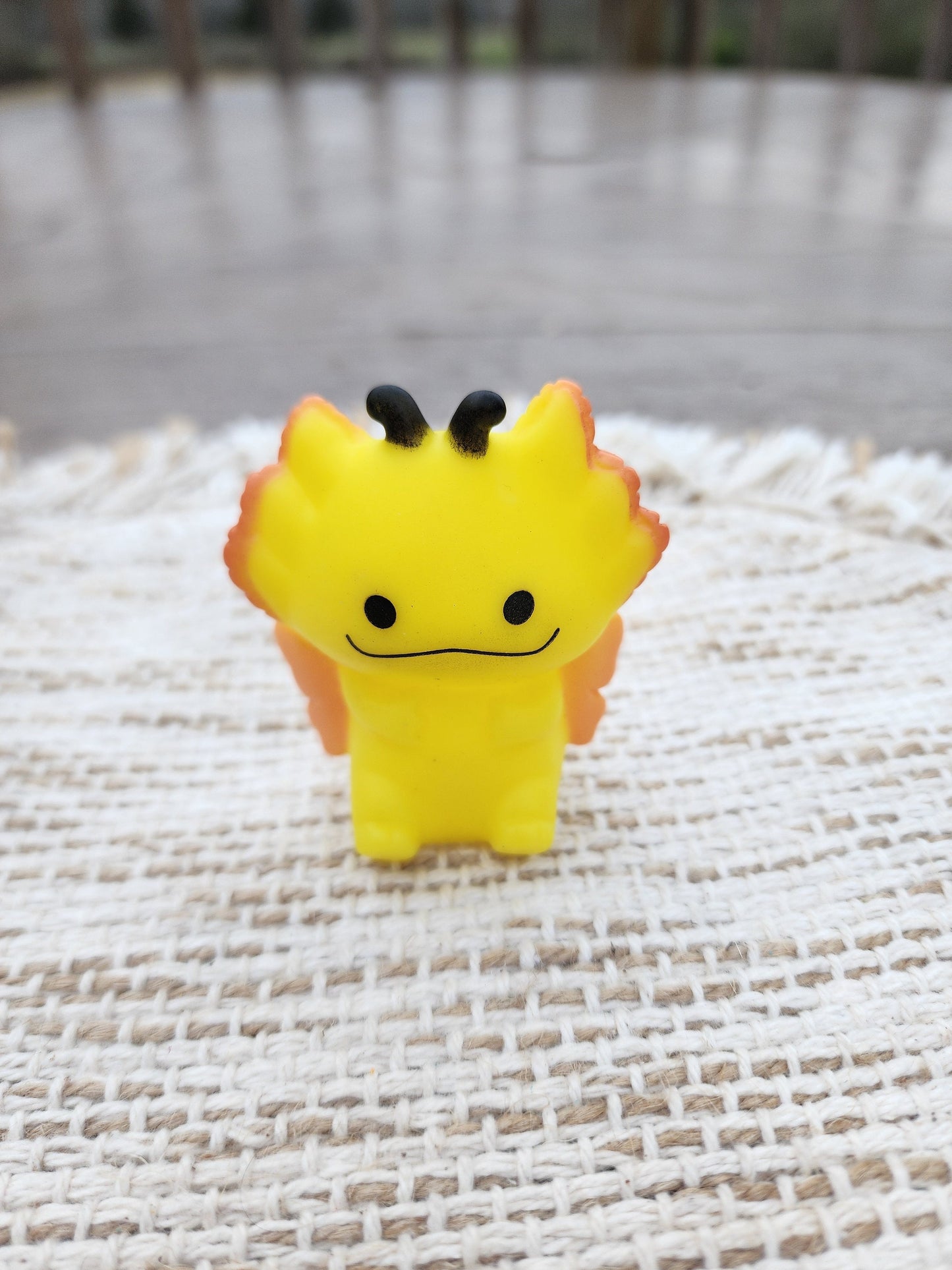 Insect Axolotl Themed Yellow Rubber Figure Rubber Animal Animals Rubber Duck Ducks - Yellow Black Orange - Individual