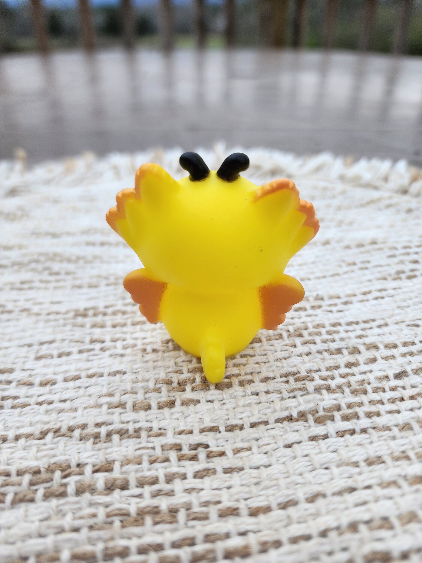 Insect Axolotl Themed Yellow Rubber Figure Rubber Animal Animals Rubber Duck Ducks - Yellow Black Orange - Individual