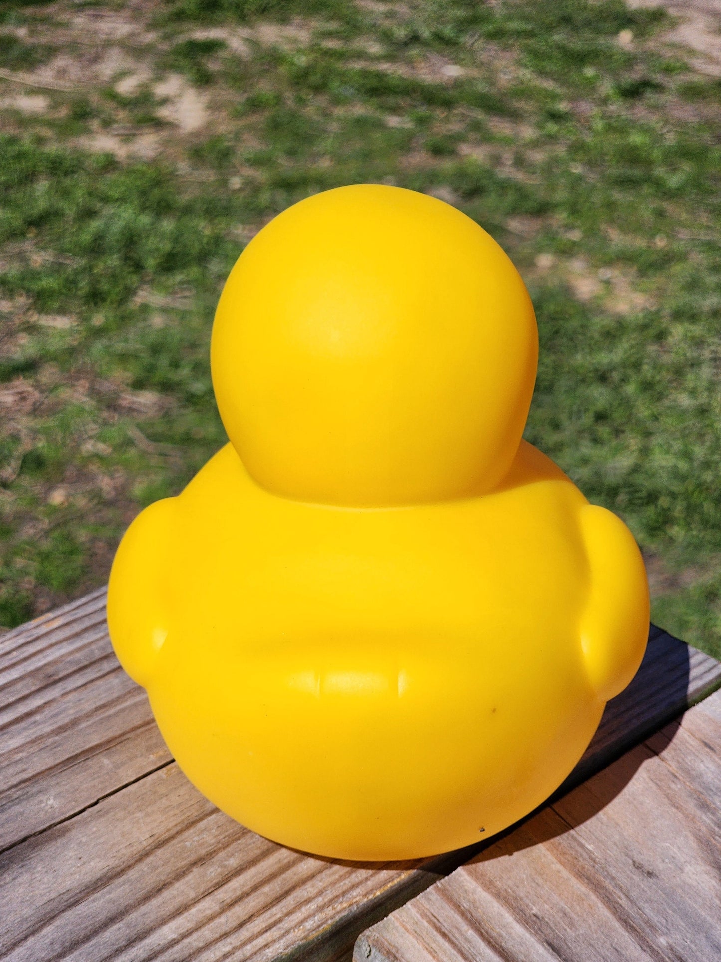 Large Matte Color Themed Yellow Rubber Duck Ducks Friend Gift Duck Lover Gift Office Desk Toy - Yellow Orange Black - Individuals