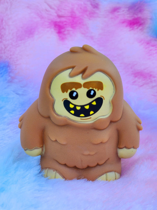 Cute Brown Sasquatch | Cute Novelty Gift | Outdoor Lover | Sasquatch Gift | Office Desk Toy | Gift for Mountain Lover | Individual Item