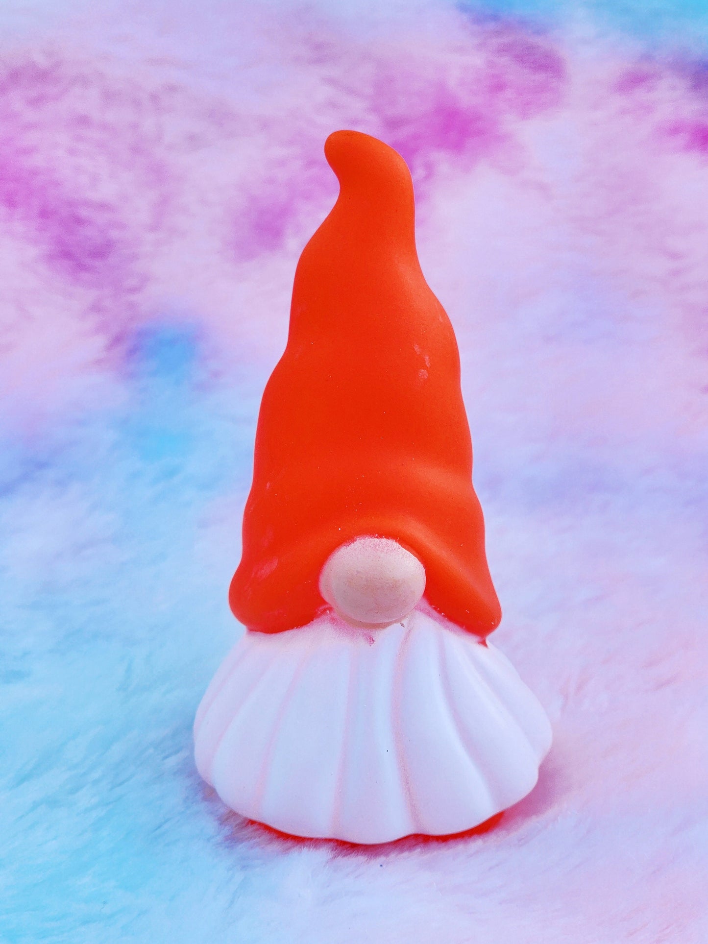 Orange Garden Gnome | Cute Novelty Gift | Springtime | Gift for Garden Lover | Office Desk Toy | Cute Gnome Gift | Individual Item