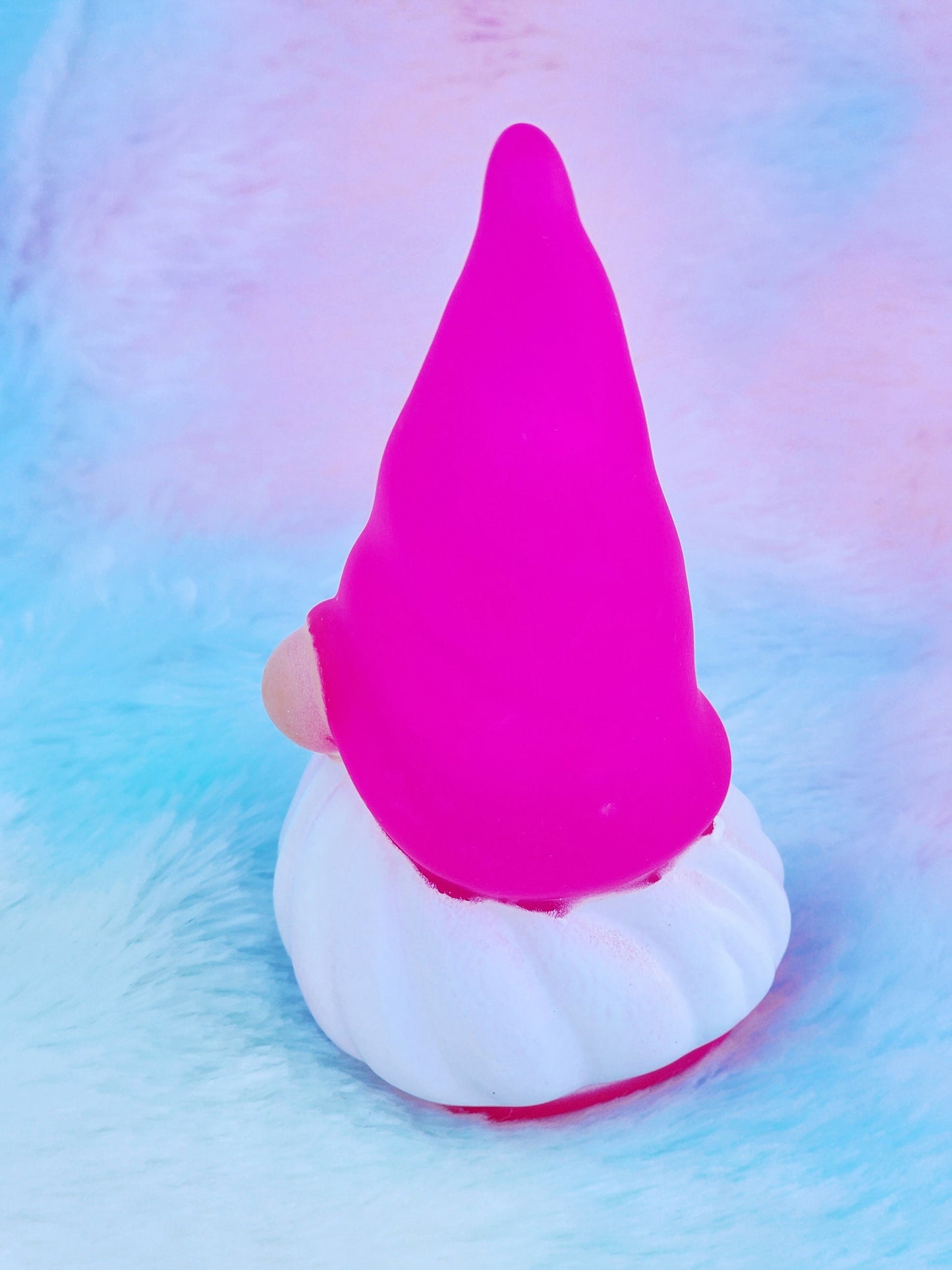 Pink Garden Gnome | Cute Novelty Gift | Springtime | Gift for Garden Lover | Office Desk Toy | Cute Gnome Gift | Individual Item