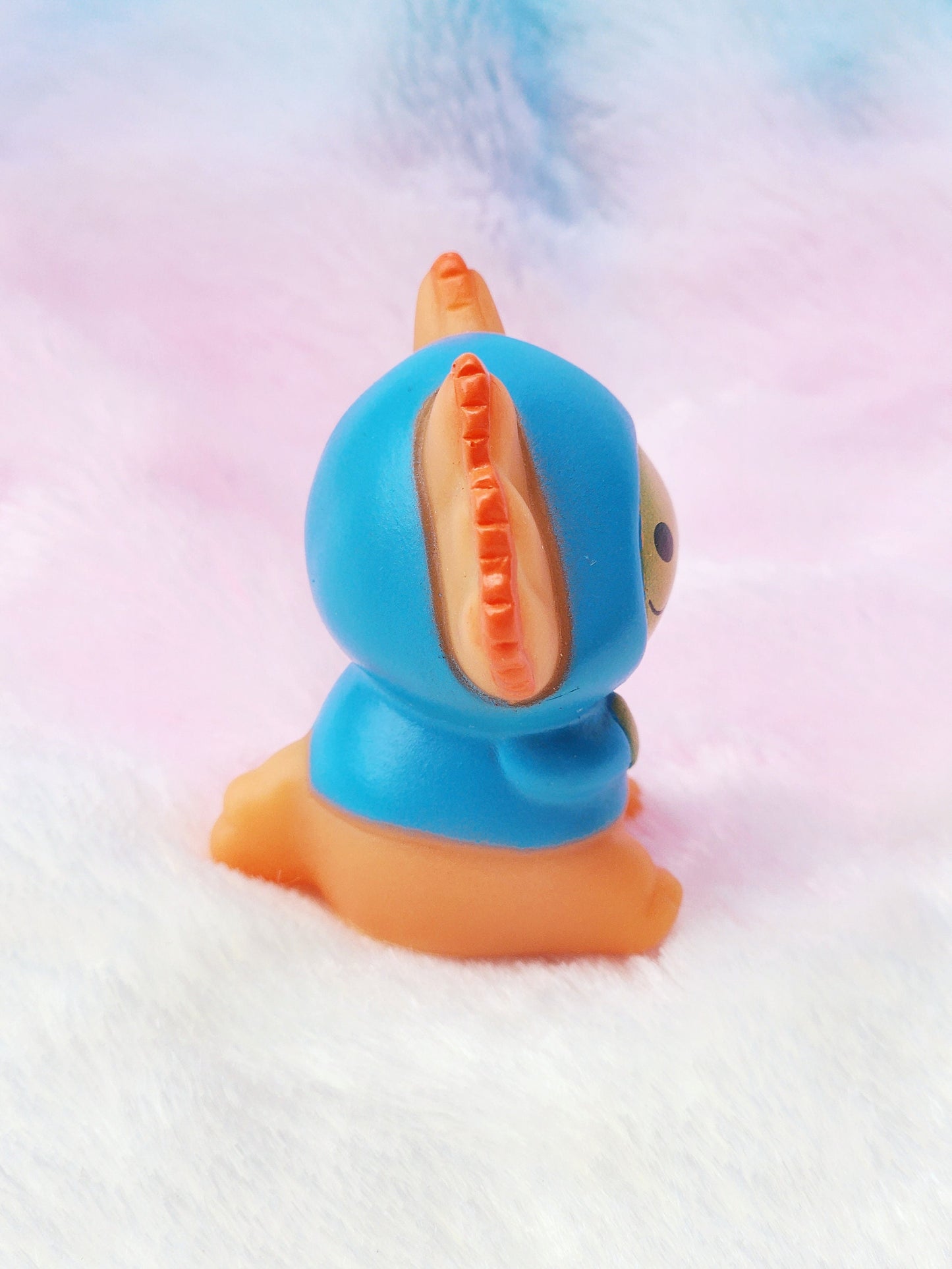 Hoodie Axolotl Themed Orange Rubber Figure Rubber Animal Animals Rubber Duck Ducks - Blue Orange Black - Individual