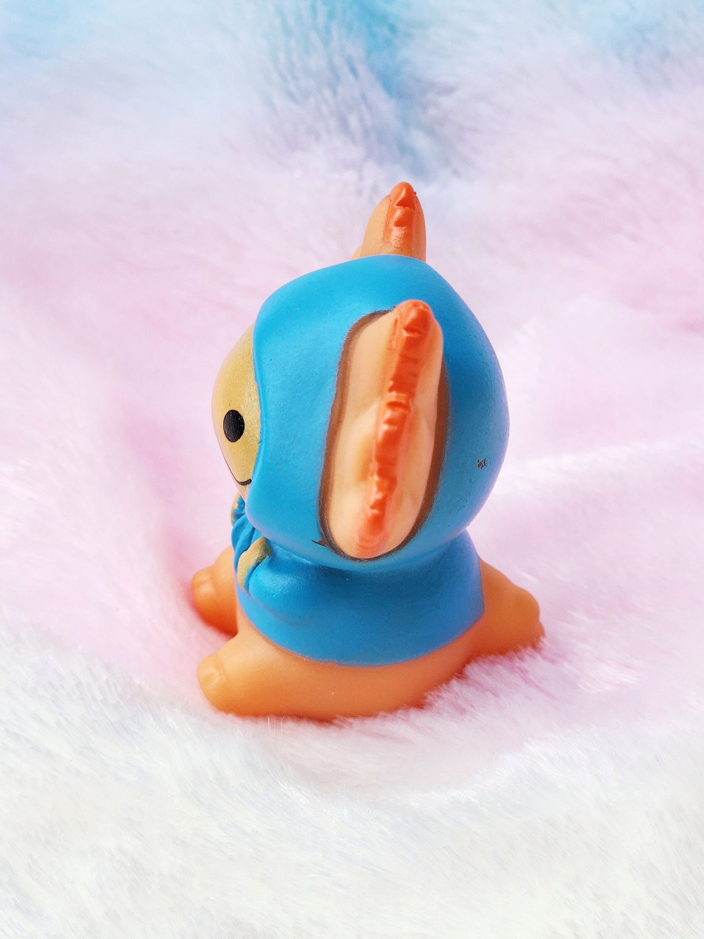 Hoodie Axolotl Themed Orange Rubber Figure Rubber Animal Animals Rubber Duck Ducks - Blue Orange Black - Individual