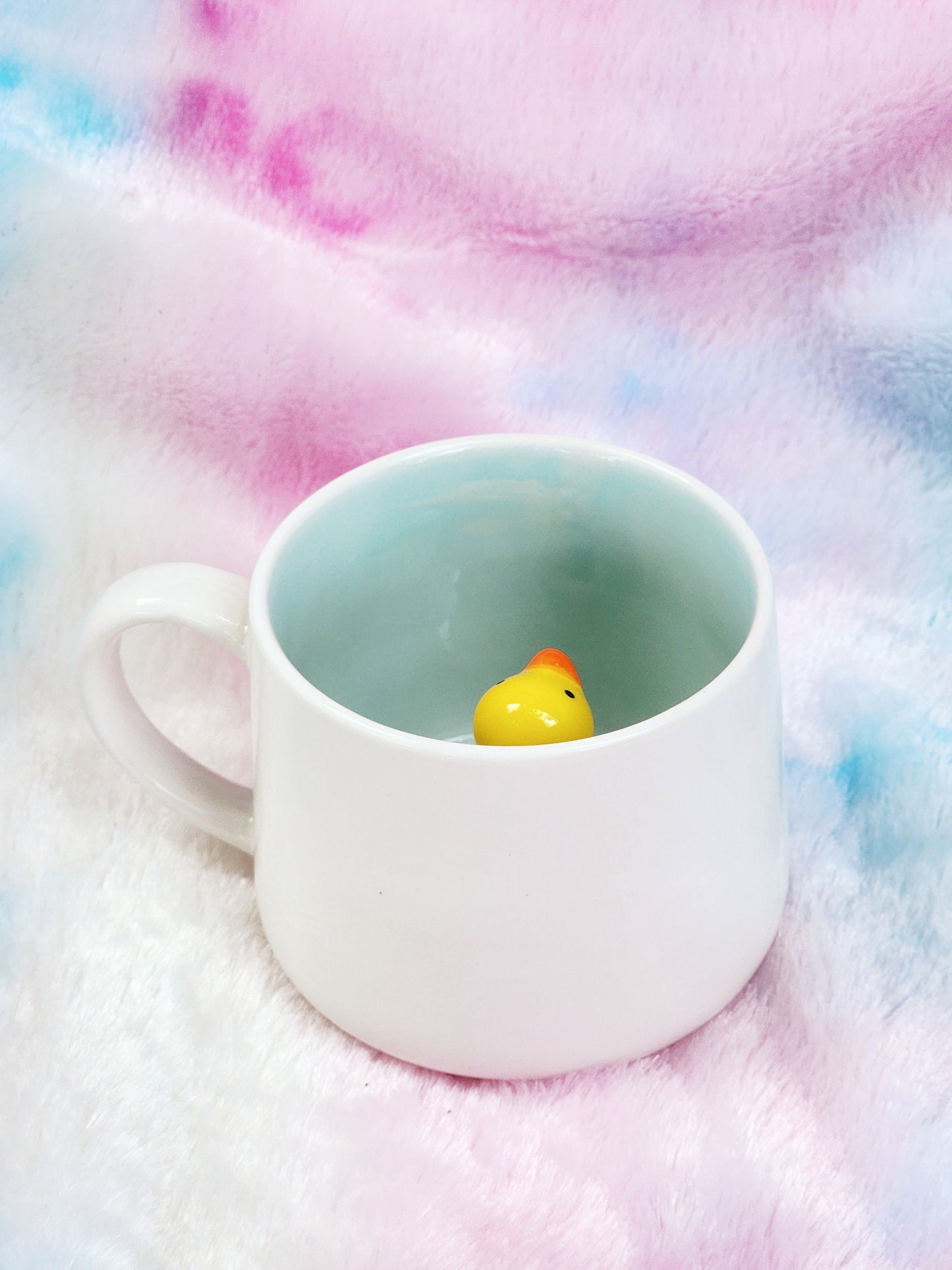 Duck Animal Mug 3D Barn Animal Ceramic Mug Cute Yellow Duck Ducks Mug Duck Lover Animal Lover Farm Animals