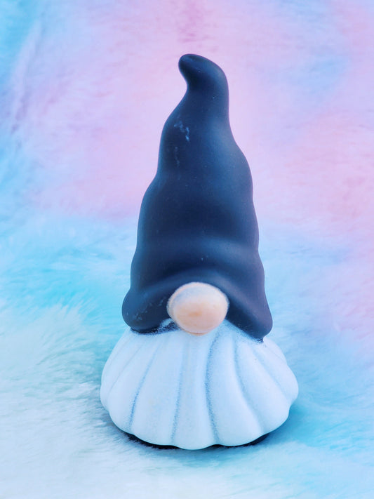 Gray Garden Gnome | Cute Novelty Gift | Springtime | Gift for Garden Lover | Office Desk Toy | Cute Gnome Gift | Individual Item