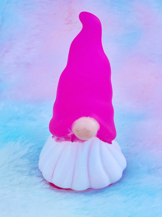 Pink Garden Gnome | Cute Novelty Gift | Springtime | Gift for Garden Lover | Office Desk Toy | Cute Gnome Gift | Individual Item