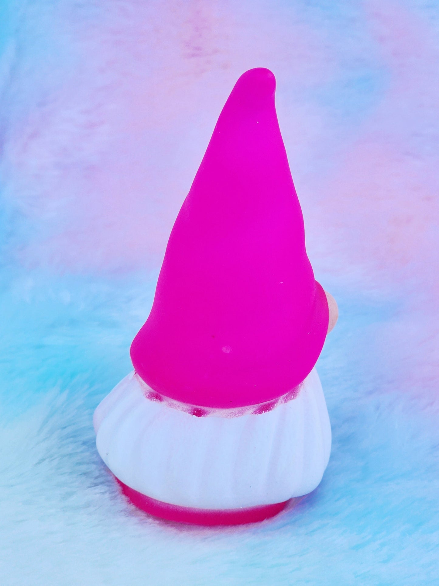 Pink Garden Gnome | Cute Novelty Gift | Springtime | Gift for Garden Lover | Office Desk Toy | Cute Gnome Gift | Individual Item