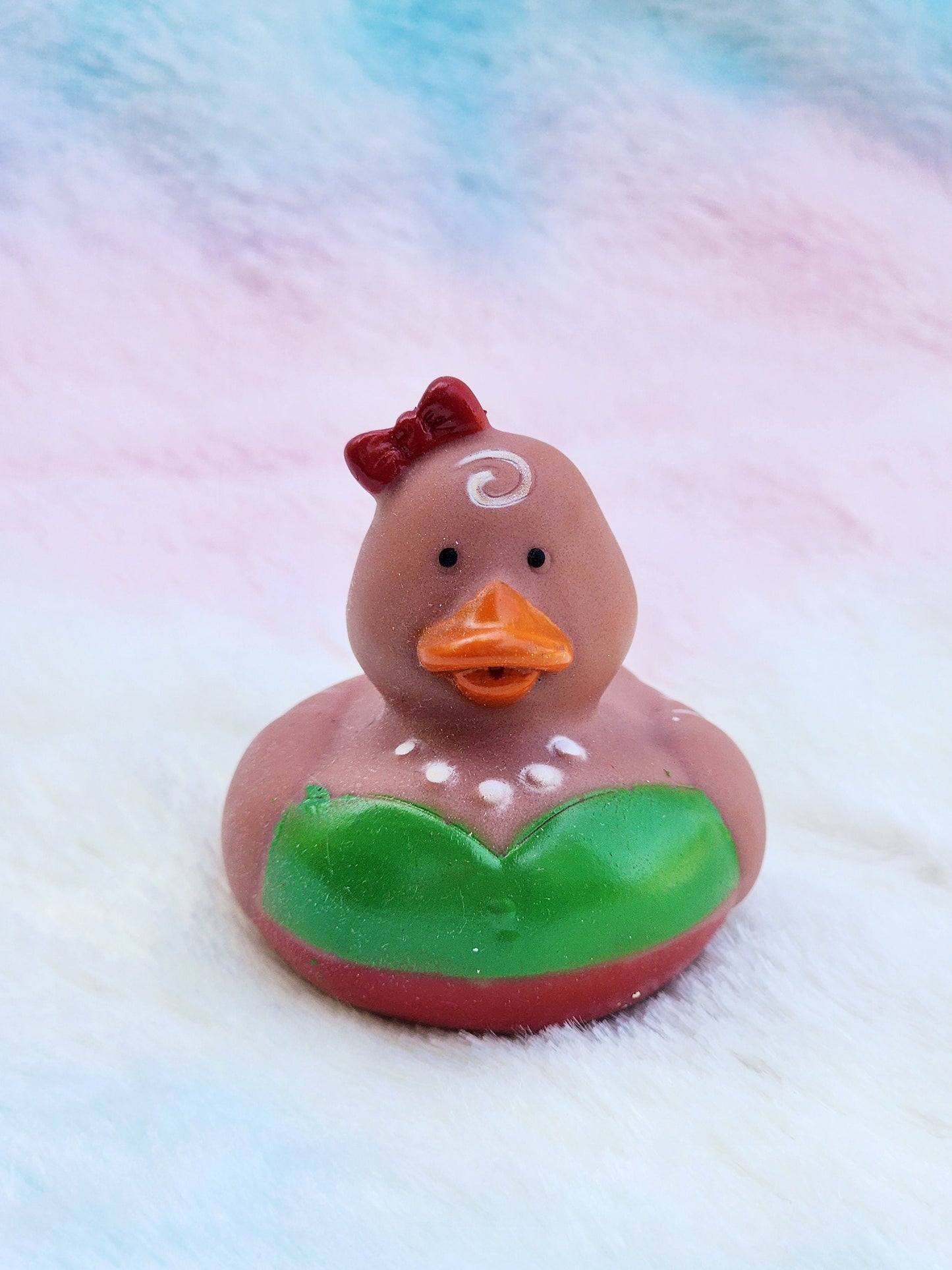 Gingerbread Rubber Ducks | Cute Novelty Gifts | Christmas Gift | Gift for Friend | Office Desk Toy | Individual Item | Pack of 3