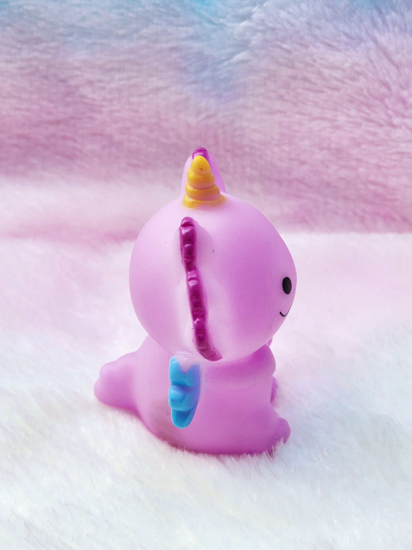 Mythical Axolotl Themed Purple Rubber Figure Rubber Animal Animals Rubber Duck Ducks - Purple Blue Brown  - Individual