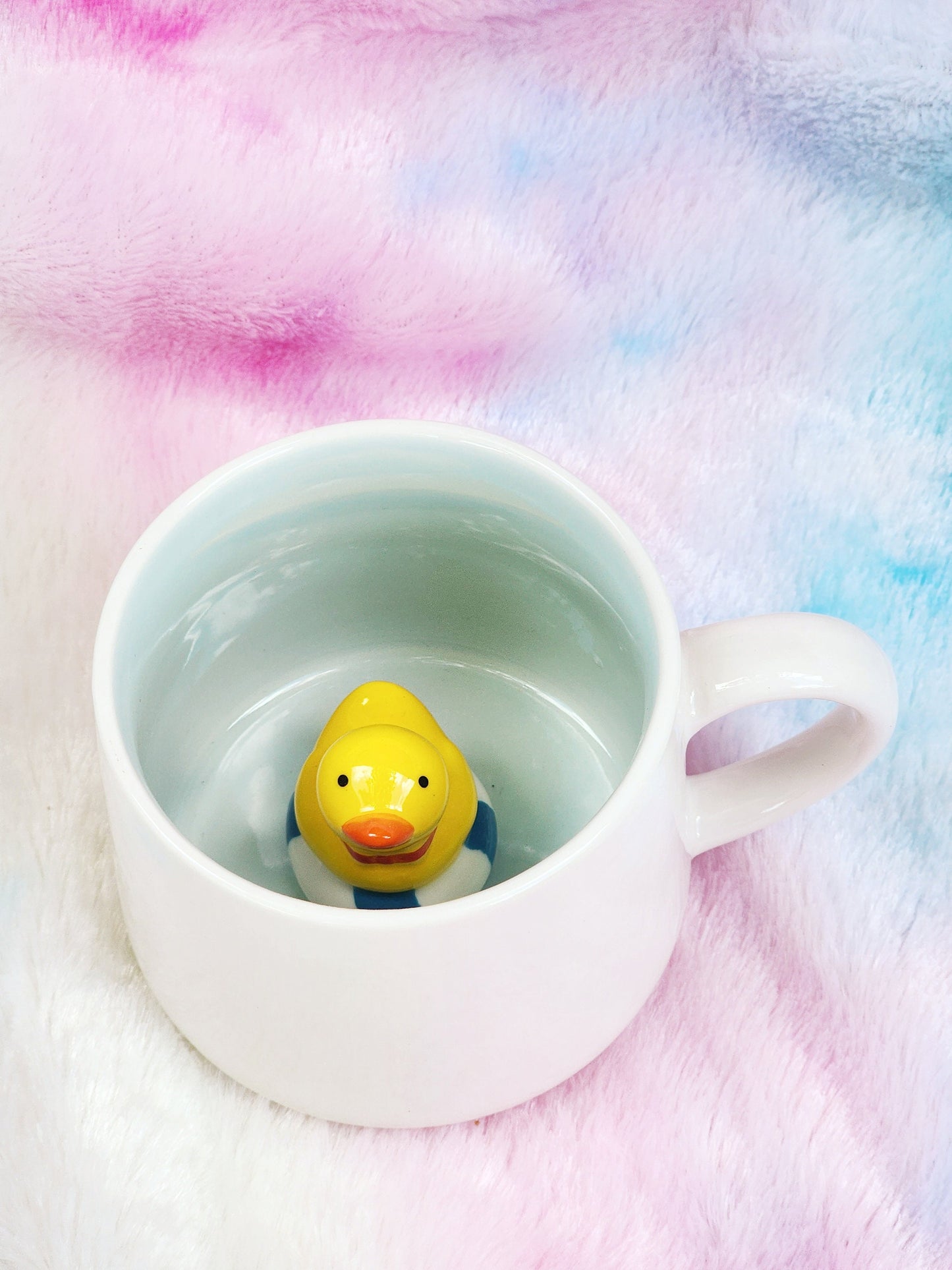 Duck Animal Mug 3D Barn Animal Ceramic Mug Cute Yellow Duck Ducks Mug Duck Lover Animal Lover Farm Animals