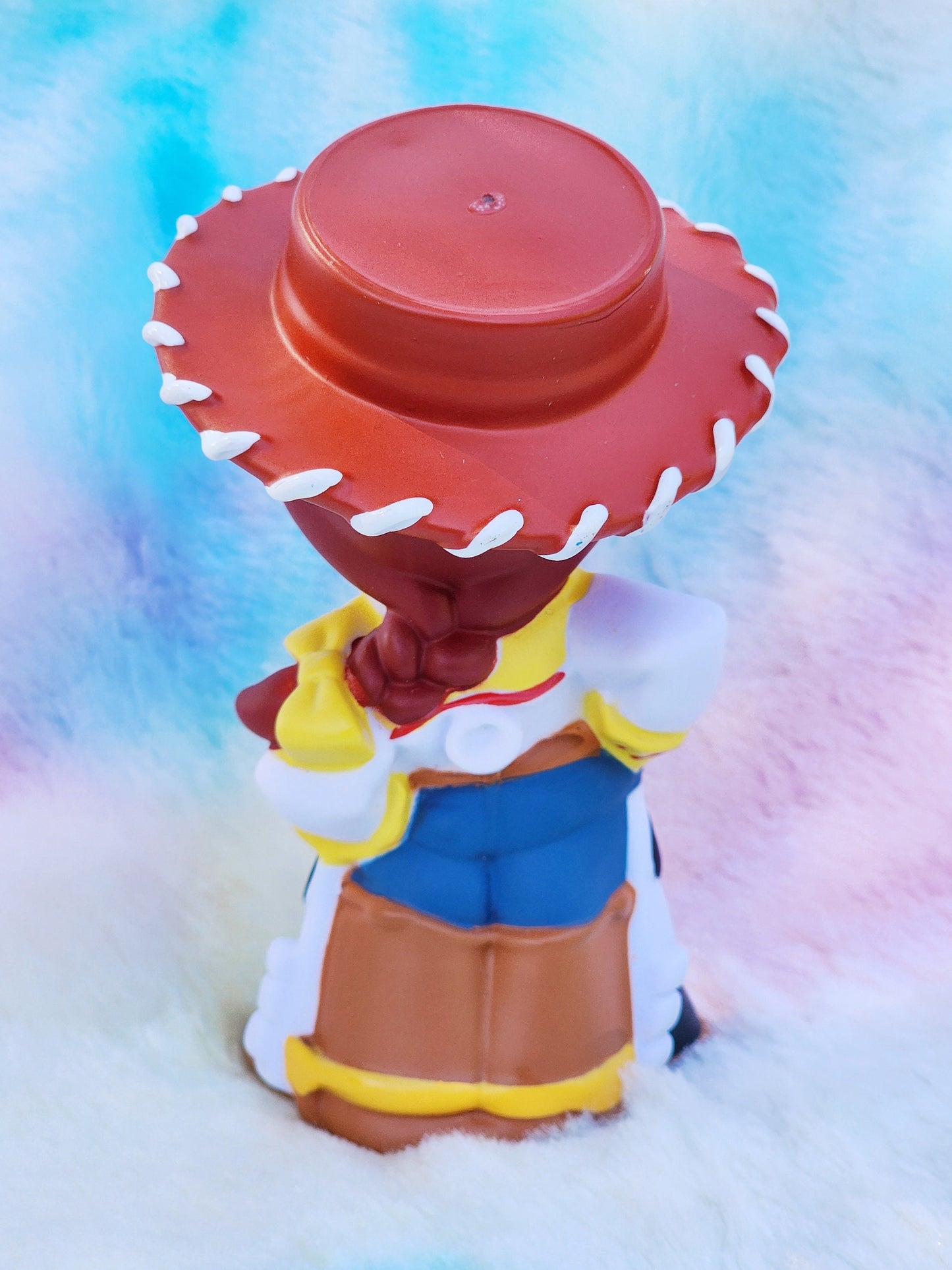 Large Jessie Toy Story Rubber Figure | Disney Lover | Toy Story Gift | Office Desk Toy | Jessie Cowgirl | Individual Item