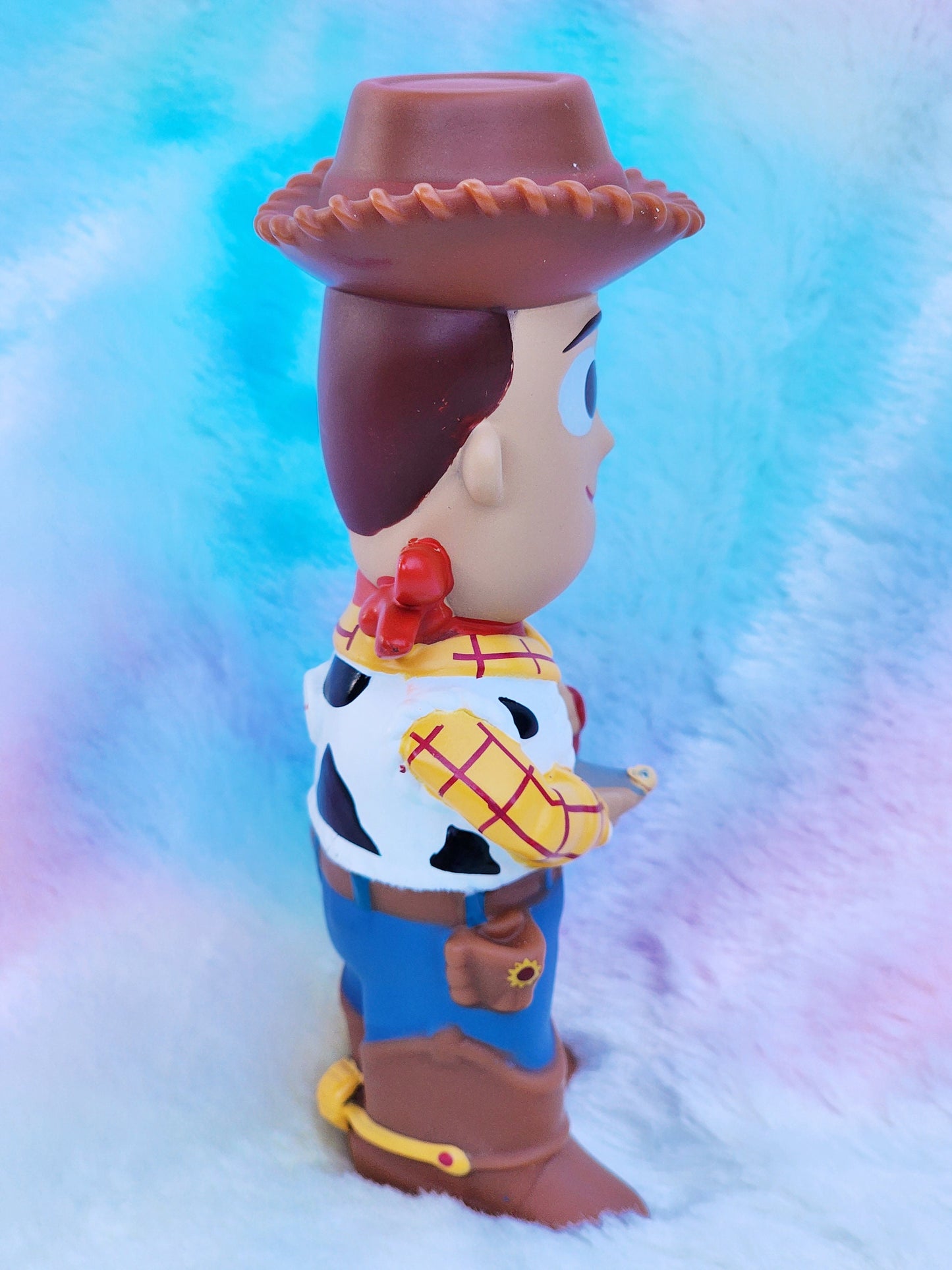 Large Woody and Forky Toy Story Rubber Figure | Disney Lover | Toy Story Gift | Office Desk Toy | Woody and Forky | Individual Item