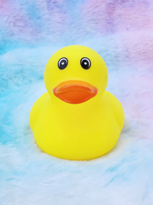 Yellow Rubber Duck | Cute Novelty Gift | Duck Lover | Gift for Friend | Office Desk Toy | Colorful | Individual Item