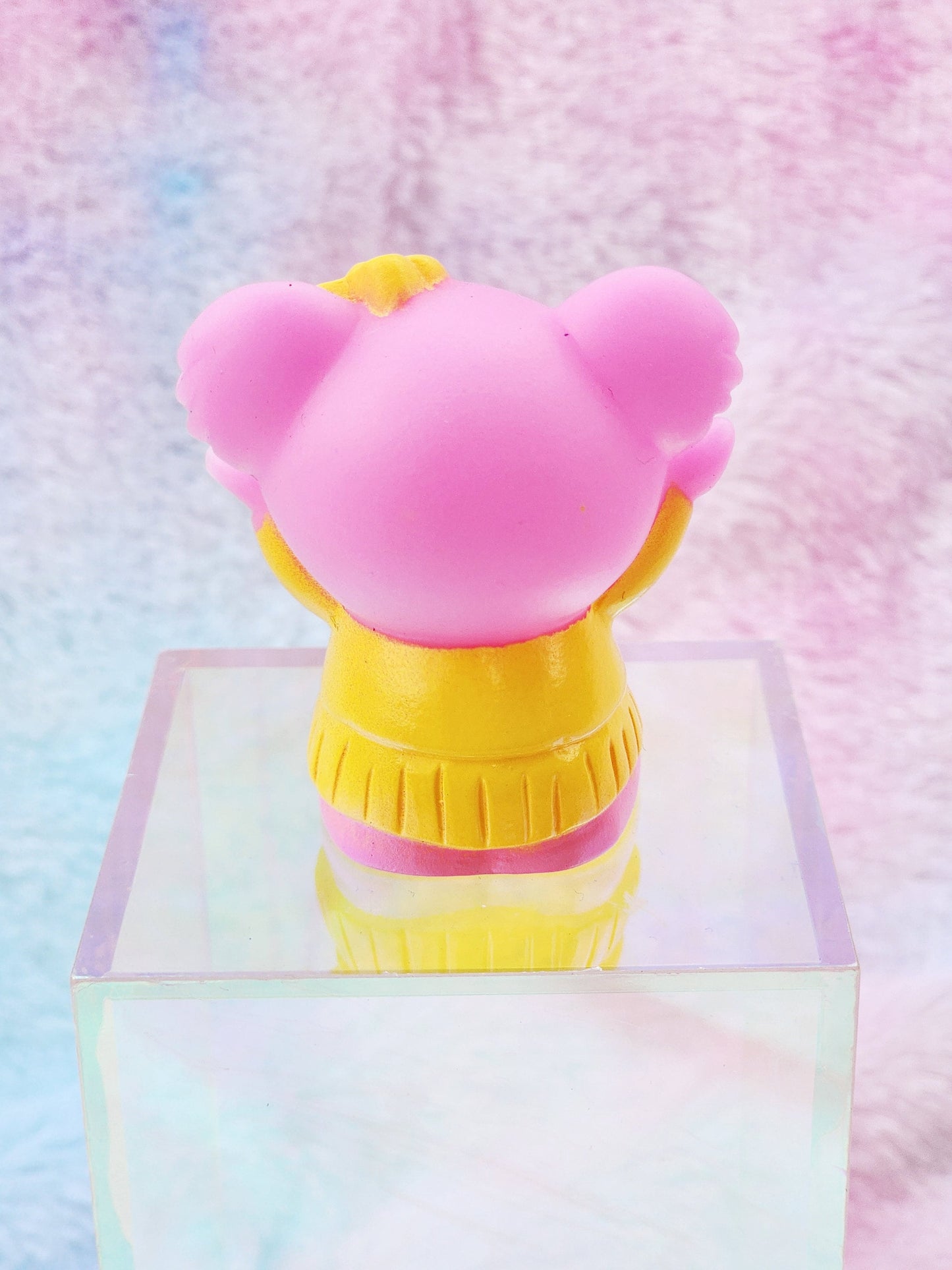 Cheerleader Koala Animal Themed Pink Rubber Figure Rubber Animal Animals Rubber Duck Ducks - Yellow White Pink - Individual