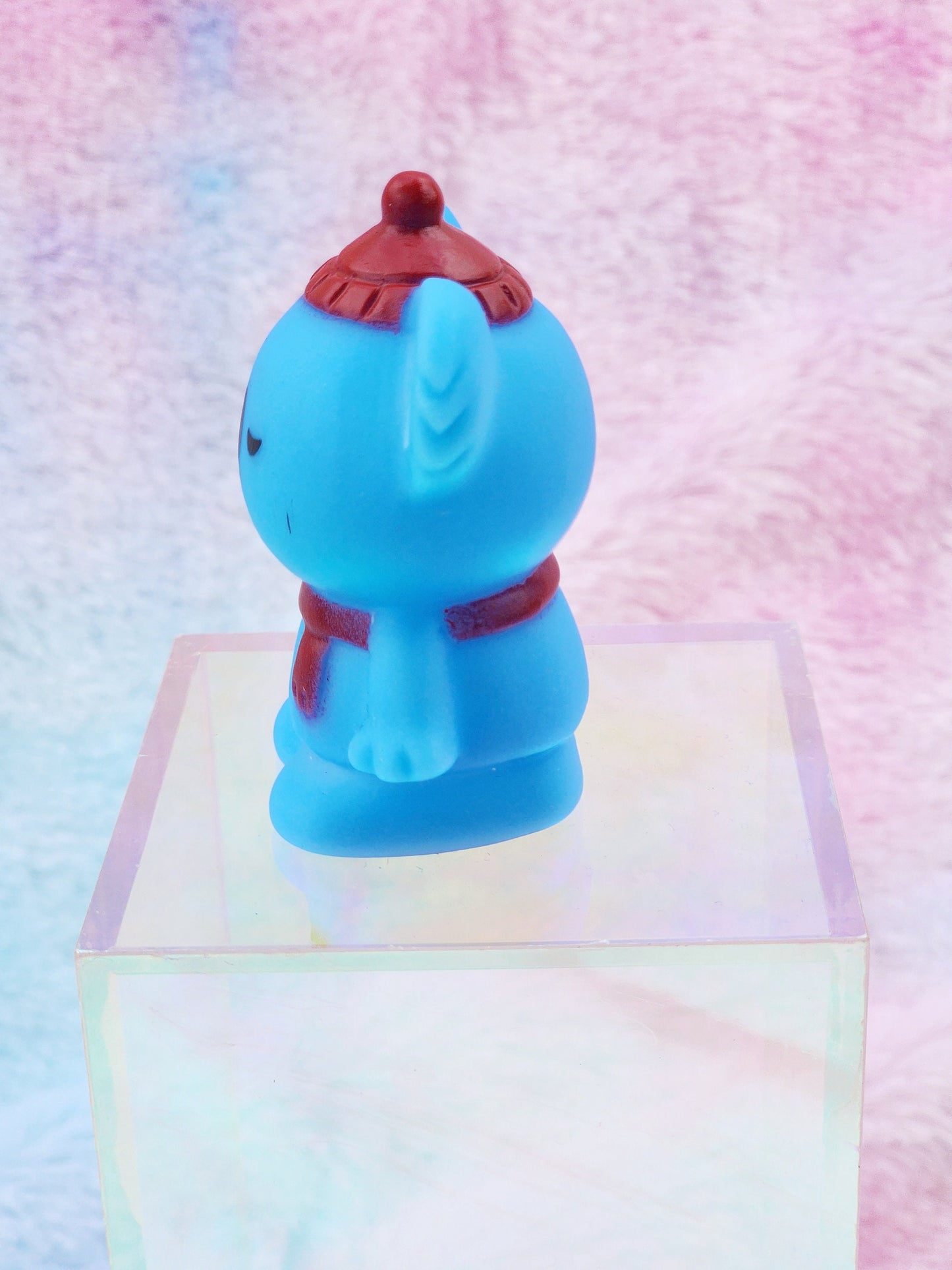 Winter Koala Animal Themed Blue Rubber Figure Rubber Animal Animals Rubber Duck Ducks - Red Black Blue - Individual