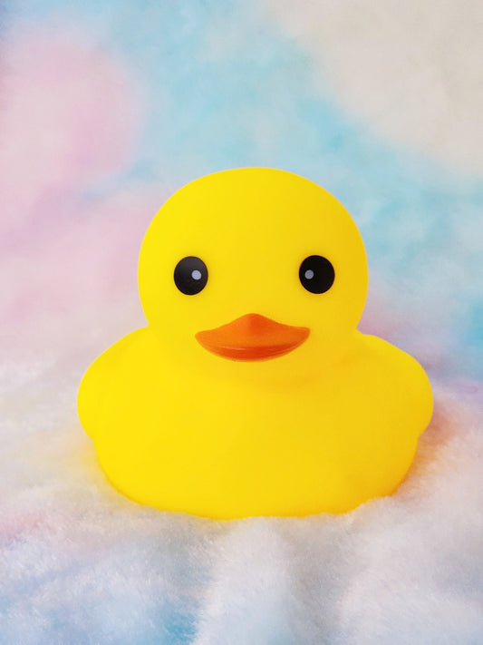 Large Yellow Rubber Duck | Cute Novelty Gift | Duck Lover | Gift for Friend | Office Desk Toy | Bright Colors | Individual