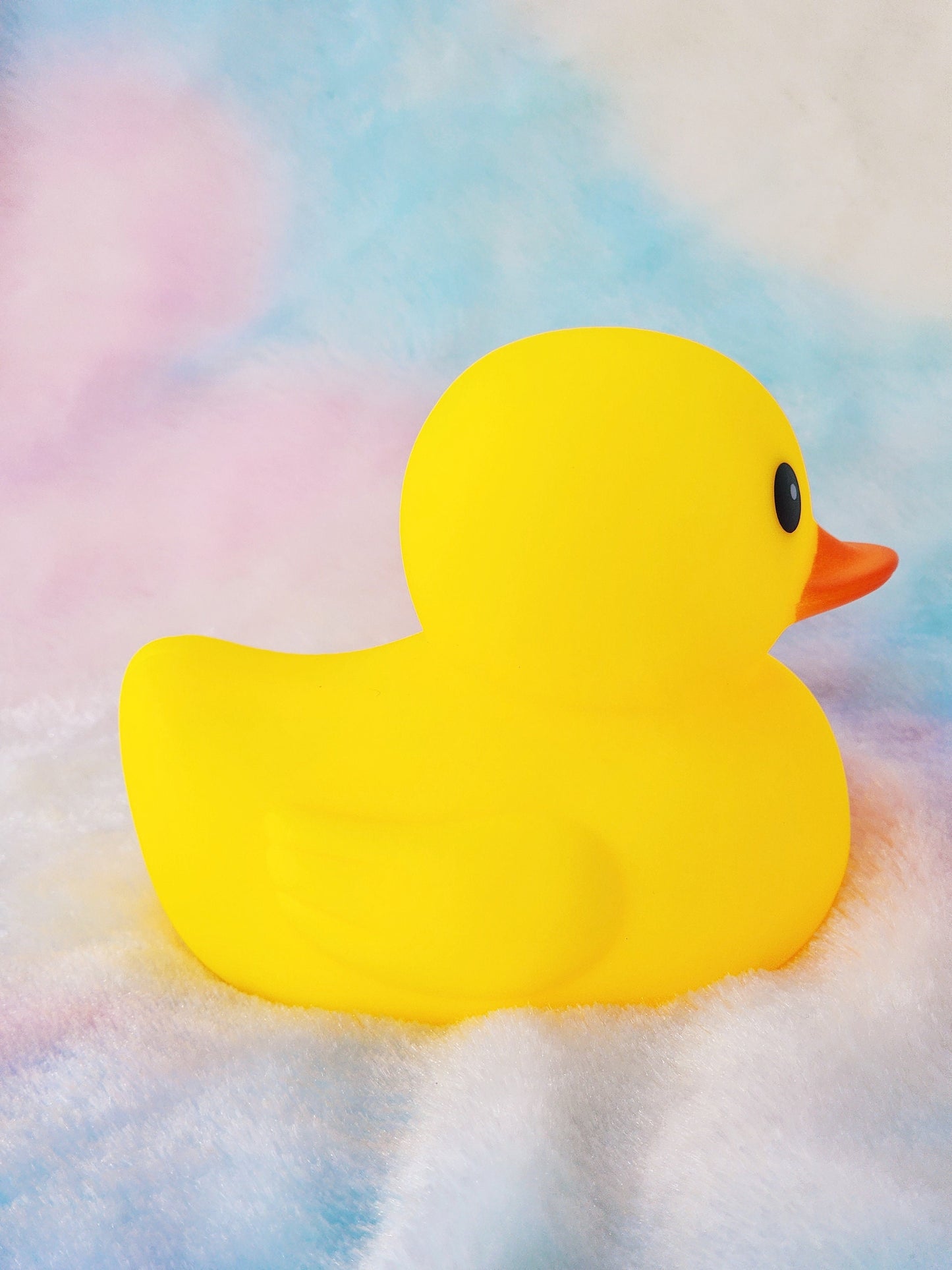 Large Yellow Rubber Duck | Cute Novelty Gift | Duck Lover | Gift for Friend | Office Desk Toy | Bright Colors | Individual