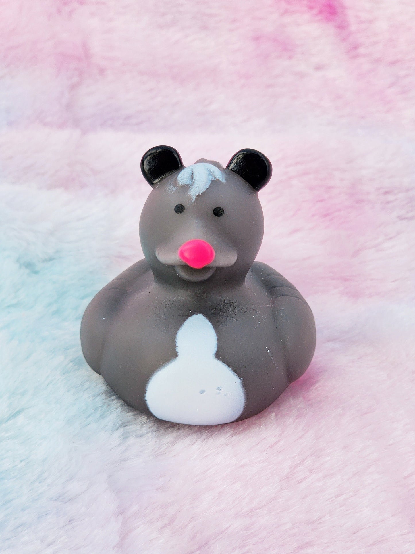 Critter Rubber Ducks | Cute Novelty Gifts | Raccoon Lover | Office Desk Toy | Animal Gifts | Forest Lover | Gift for Friend | Individual