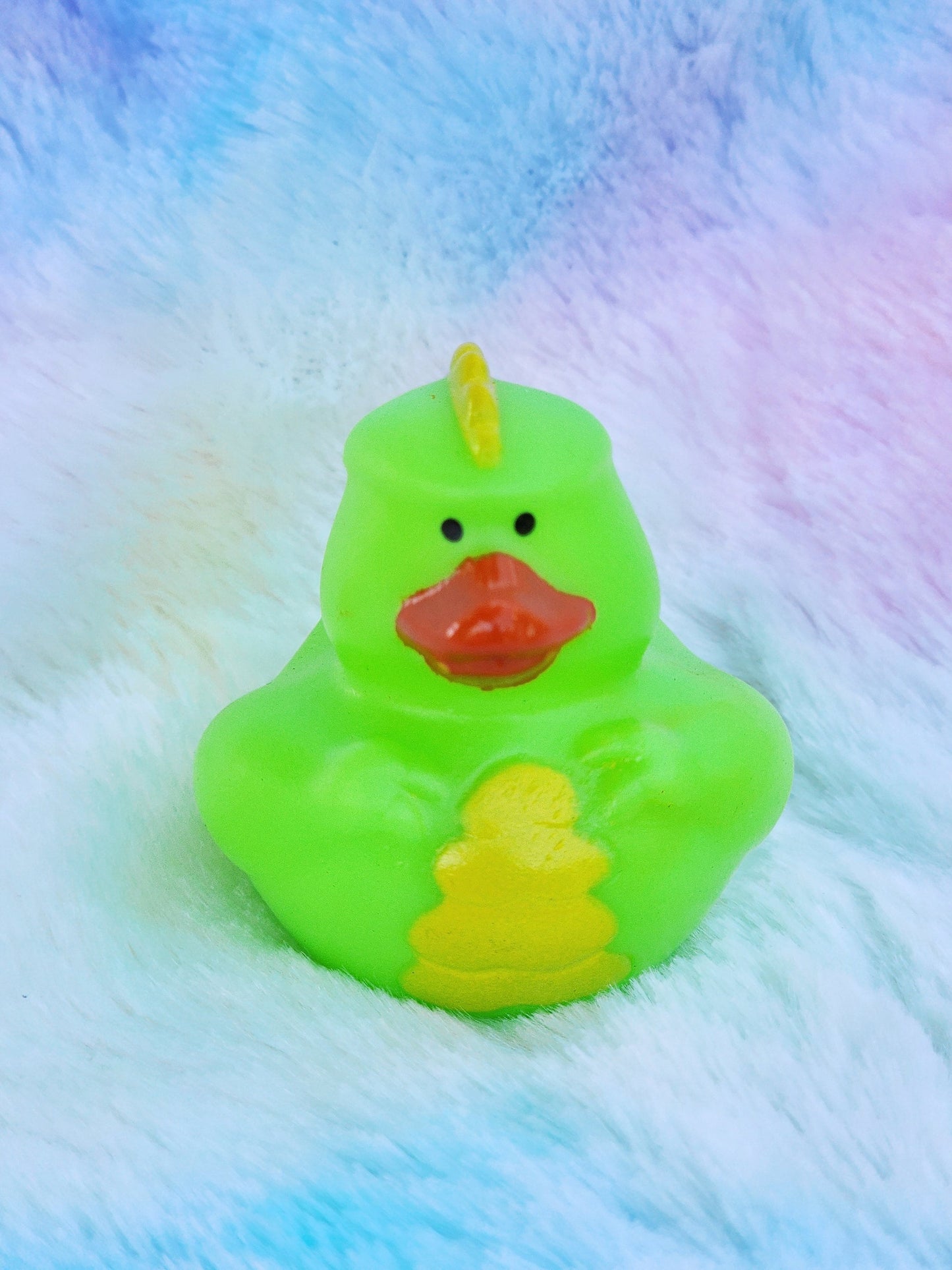 Prehistoric Dinosaur Themed Rubber Ducks Office Desk Toy Gift for Friend Dinosaur Gift - Pink Blue Green - Individuals or Pack of 3