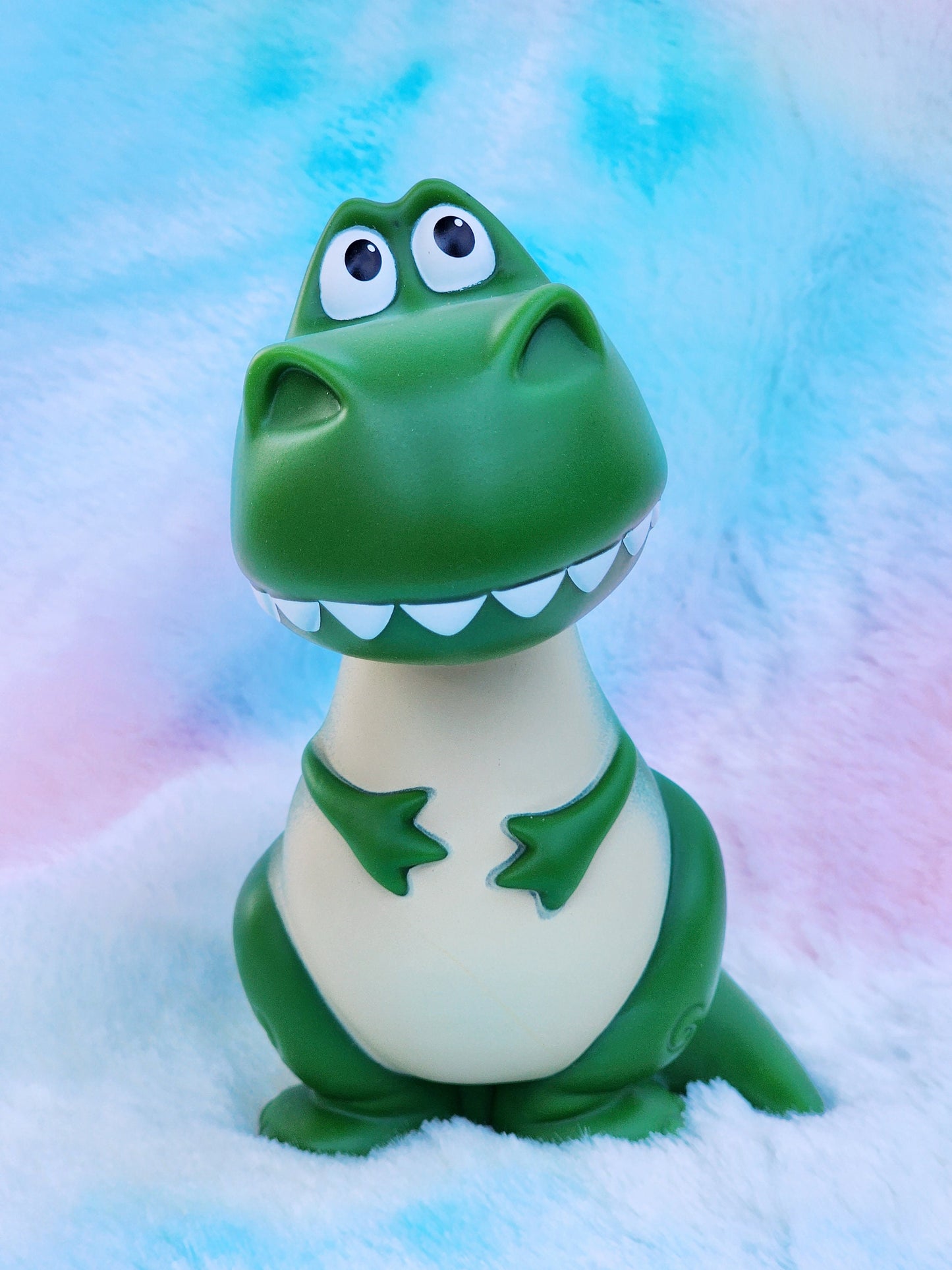 Large Rex Toy Story Rubber Figure | Disney Lover | Toy Story Gift | Office Desk Toy | Dinosaur Rex | Individual Item