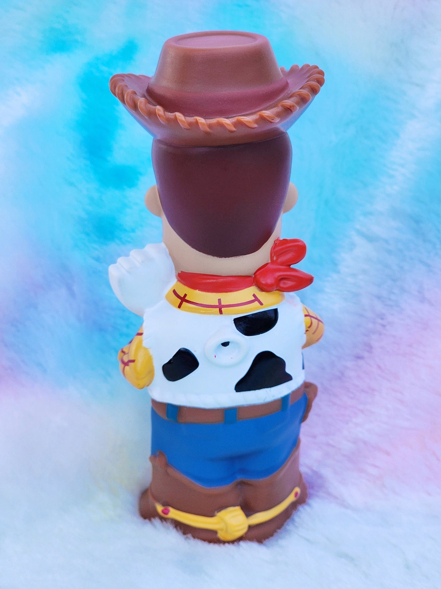 Large Woody and Forky Toy Story Rubber Figure | Disney Lover | Toy Story Gift | Office Desk Toy | Woody and Forky | Individual Item