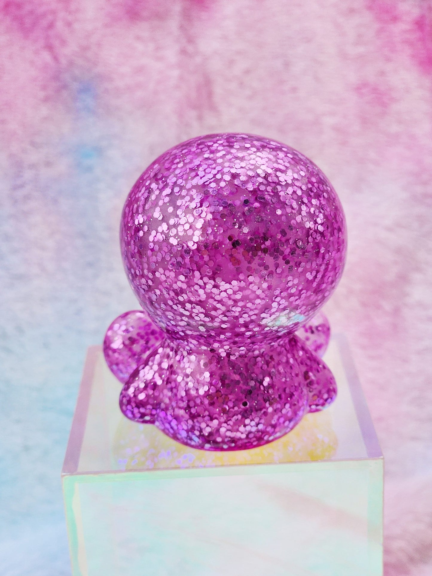 Purple Glitter Alien | Cute Novelty Gifts | Alien Lover | Office Desk Toy | Extraterrestrial Lover | Gift for Friend | Individual