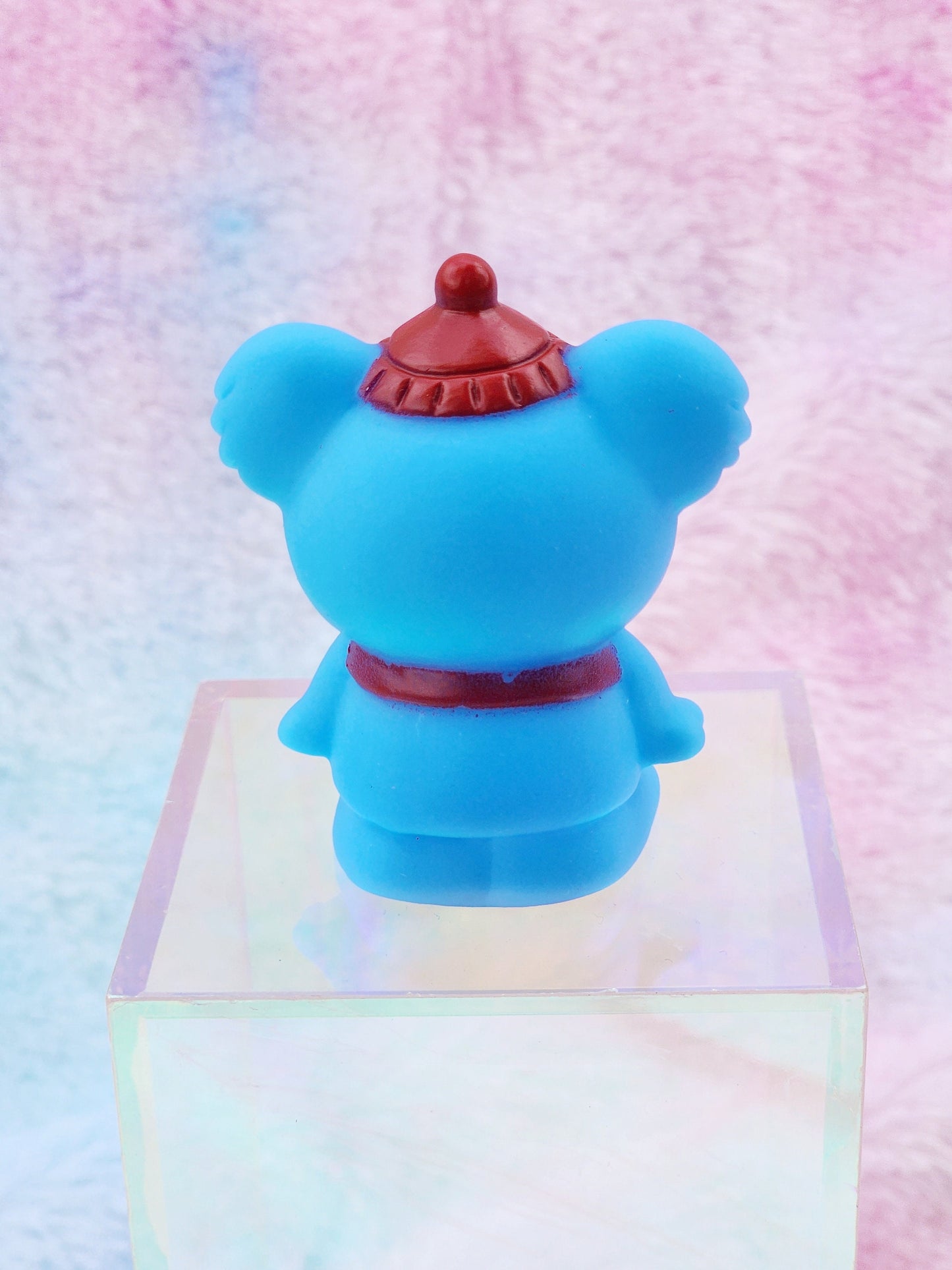 Winter Koala Animal Themed Blue Rubber Figure Rubber Animal Animals Rubber Duck Ducks - Red Black Blue - Individual