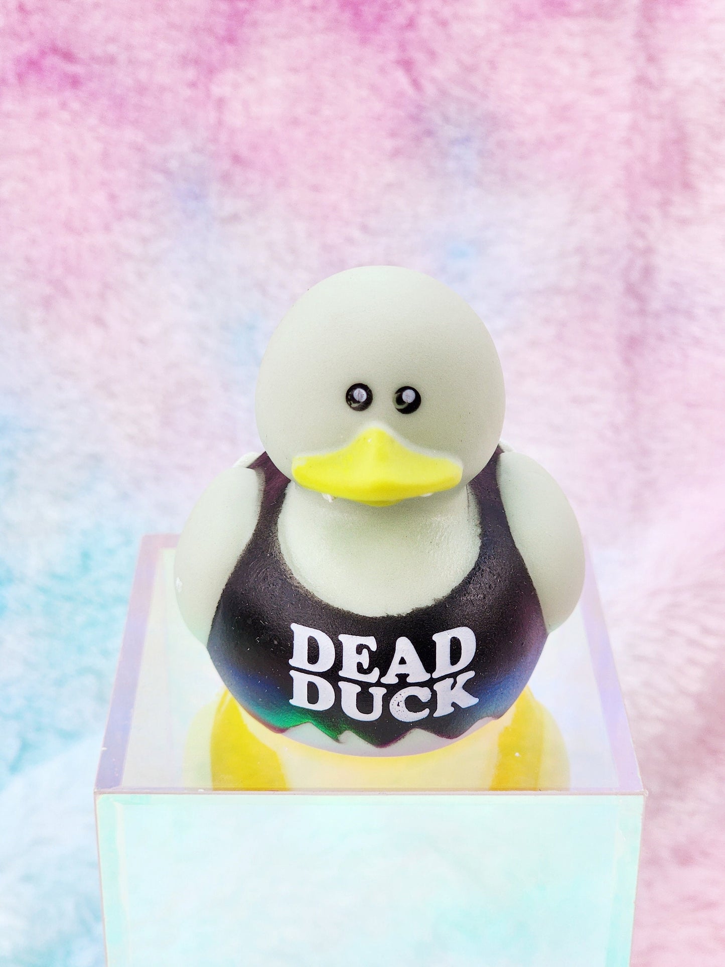 Zombie Dead Themed Rubber Duck Ducks - Grey Purple Green Black - Pack of 3