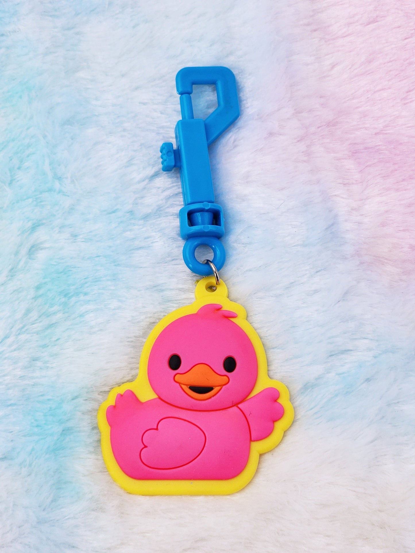 Rubber Duck Backpack Clip | Cute Novelty Gift | Gift for Friend | Funny Accessories | Funny Backpack Clip | Bright Colors | One | Pack of 3