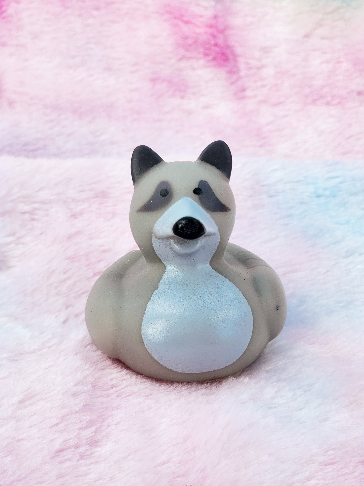 Critter Rubber Ducks | Cute Novelty Gifts | Raccoon Lover | Office Desk Toy | Animal Gifts | Forest Lover | Gift for Friend | Individual